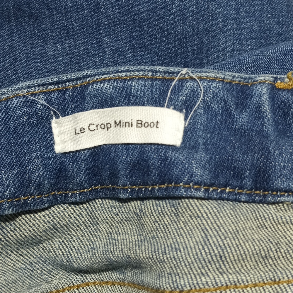 Frame Le Crop Mini Boot With Scalloped Hem In Mt … - image 5